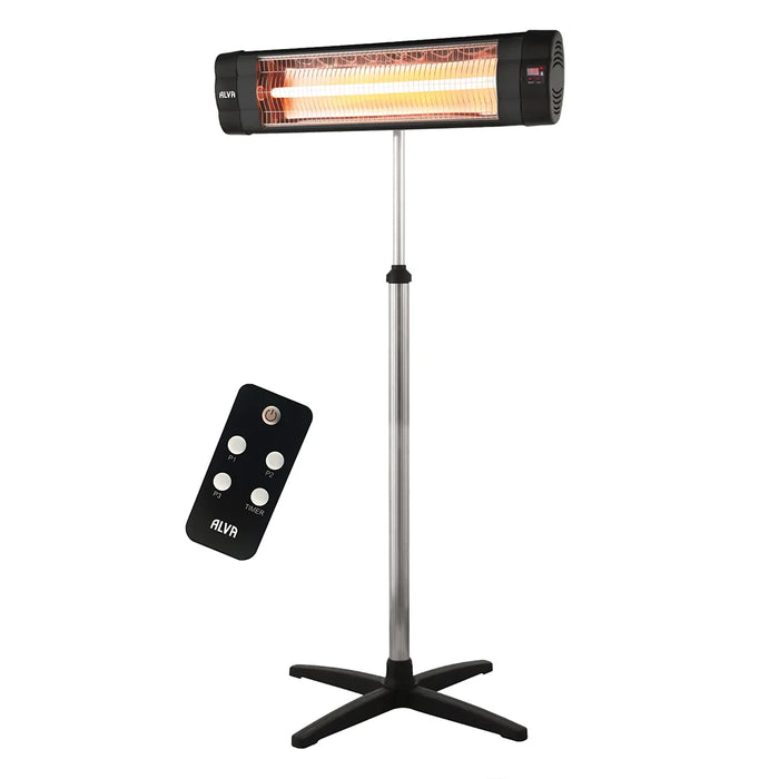 ALVA Heater ALVA Electric Infrared Heater | Telescopic Stand and Remote Control | Wall-mountable EPH650 6009715630377
