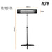 ALVA Heater ALVA Electric Infrared Heater | Telescopic Stand and Remote Control | Wall-mountable EPH650 6009715630377