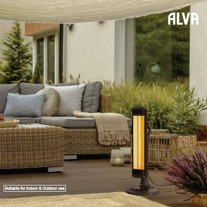 ALVA Heater ALVA Electric Infrared Short Patio Heater | Adjustable Directional Head EPH660 6009715630360
