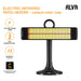 ALVA Heater ALVA Electric Infrared Short Patio Heater | Adjustable Directional Head EPH660 6009715630360