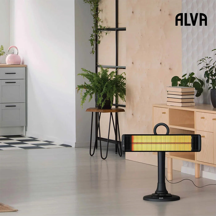 ALVA Heater ALVA Electric Infrared Short Patio Heater | Adjustable Directional Head EPH660 6009715630360
