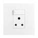 elevenpast switch White 4x4 16A Switched Wall Socket – Black | White EPL232 WHITE 6007226092028