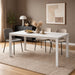 elevenpast Tables Aiko Aluminium High Bar Table with Stone Top – Black or Matt White