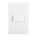 elevenpast switch White / 1 Way 1 Lever Light Switch 4x2 Wall Plate – 1 Way or 2 Way Switch Black | White ESW201 WHITE 6007226091854