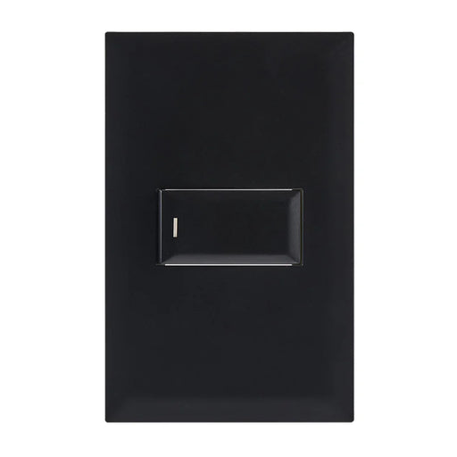 elevenpast switch Black / 1 Way 1 Lever Light Switch 4x2 Wall Plate – 1 Way or 2 Way Switch Black | White ESW251 BLACK 6007226091939