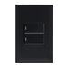 elevenpast switch Black / 1 Way 2 Lever Light Switch 4x2 Wall Plate – 1 Way o| 2 Way Light Switch Black | White ESW252 BLACK 6007226091953