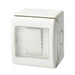 elevenpast switch 1 Way Weatherproof 1 Lever Light Switch IP55 – 1 Way or 2 Way Outdoor Switch White ESWP901 WHITE 6007226091762