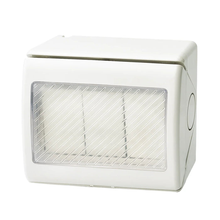 elevenpast switch 1 Way Weatherproof 3 Lever Light Switch IP55 – 1 Way or 2 Way Outdoor Switch White ESWP903 WHITE 6007226091809