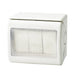 elevenpast switch 1 Way Weatherproof 3 Lever Light Switch IP55 – 1 Way or 2 Way Outdoor Switch White ESWP903 WHITE 6007226091809