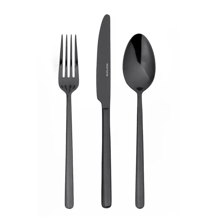 elevenpast cutlery set Nardo Black 16 Piece Cutlery Set ET1235-BP16