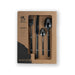 elevenpast cutlery set Nardo Black 16 Piece Cutlery Set ET1235-BP16
