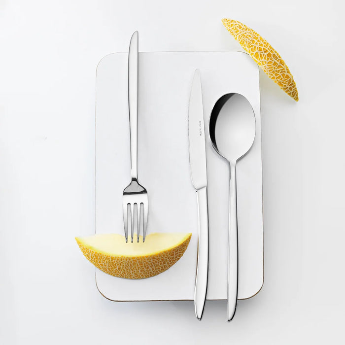 elevenpast cutlery set Orca 24 Piece Polished Steel Cutlery Set ET1460-BCN24M