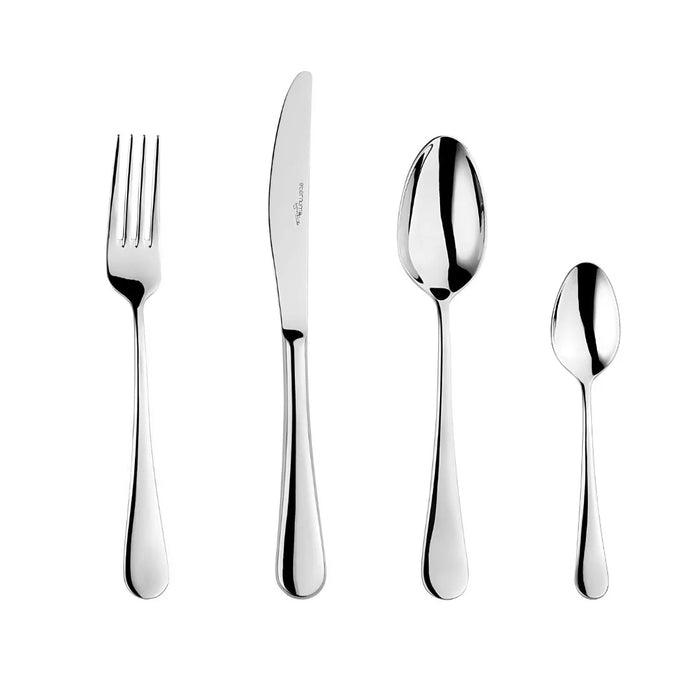 elevenpast cutlery set Arcade Mirror Polished Steel Cutlery Set - 24 Piece Set ET1620-BCN24M