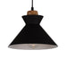 elevenpast Black Charlotte Cone Pendant EU-P980B