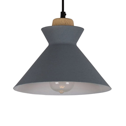 elevenpast Grey Charlotte Cone Pendant EU-P980GY
