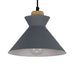 elevenpast Grey Charlotte Cone Pendant EU-P980GY