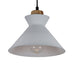 elevenpast White Charlotte Cone Pendant EU-P980W