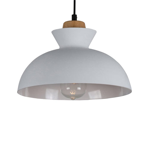 elevenpast White Charlotte Bowl Pendant EU - P982W