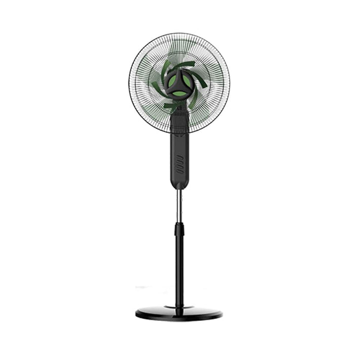 elevenpast fans Mira Metal Standing Fan Black and Green F108 6009551810193