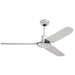 elevenpast Chrome Industrial Loft Ceiling Fan F12CH 6007328023562