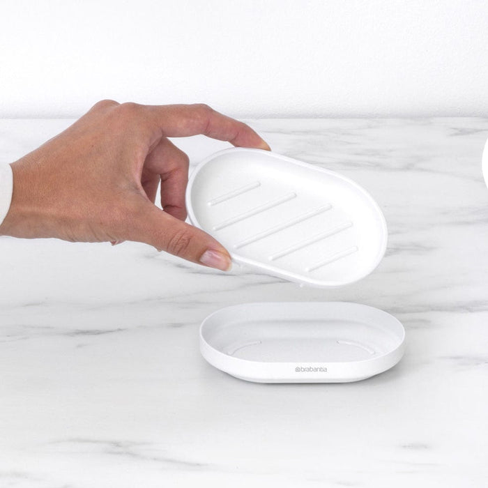 Brabantia soap dish MindSet Soap Dish - Mineral Infinite Grey | Mineral Fresh White