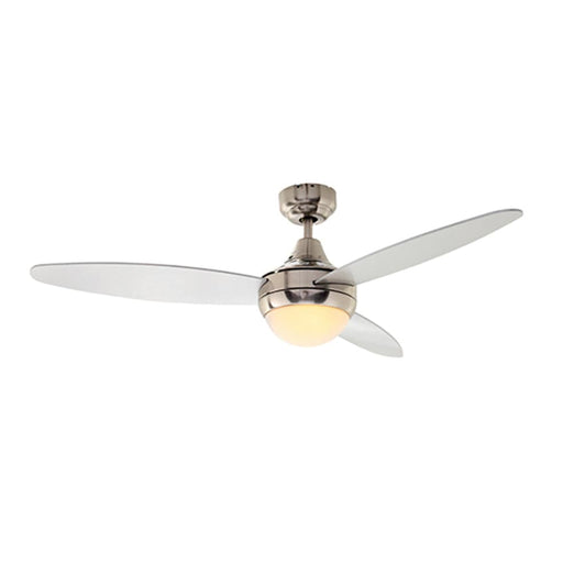elevenpast Satin Chrome Swirl Ceiling Fan - 3 Blades F36SCS 6007328314653