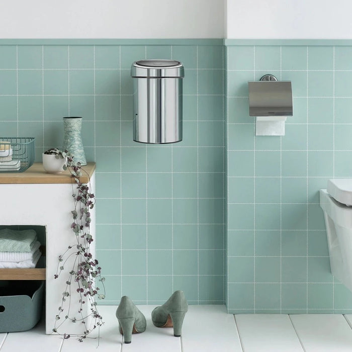 Brabantia waste bin Touch Bin 3 Litre - Matt Steel