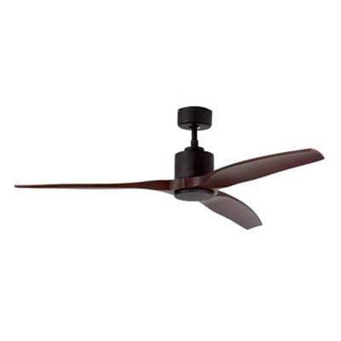 elevenpast Black Ceiling Fan 3 Blades Dark Wood DC Motor F78DW 6007328393085
