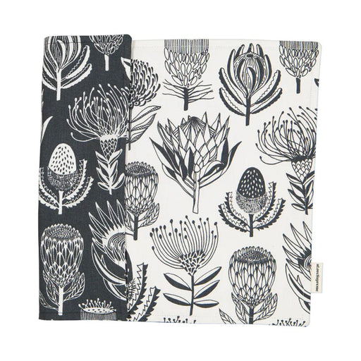 elevenpast Decor Grey Floral Kingdom Double Sided Fabric Placemat Grey | Sage | Red | Blue FabricPlacematsFLORALKINGDOMG