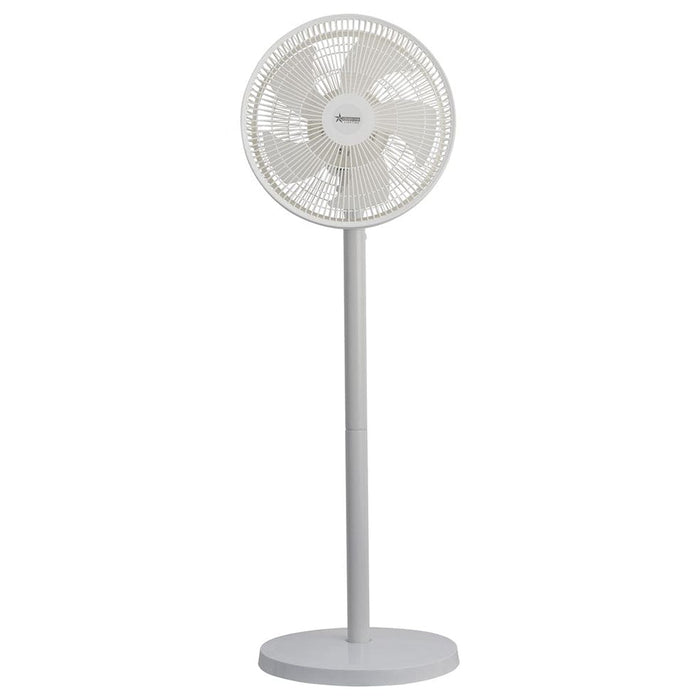elevenpast fan Whirl Portable Rechargeable Floor Fan - White FAN015 6007226081725