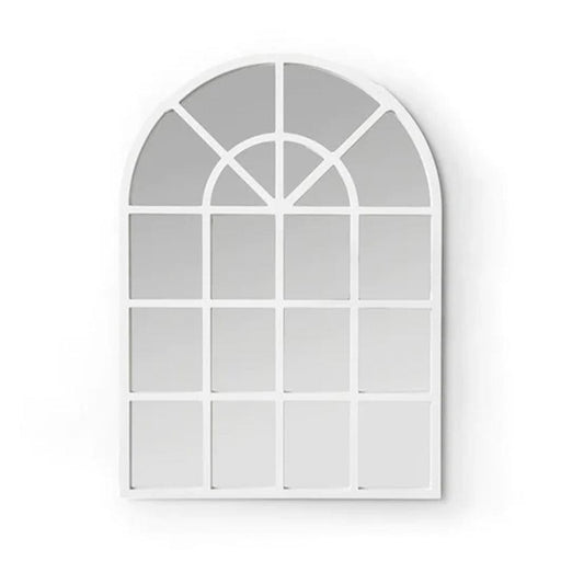 elevenpast Mirrors White Farmhouse Wall Mirror Black | White | Natural FARMHOUSEWALLMIRRORW