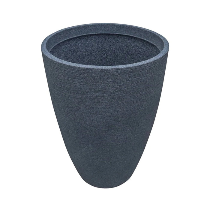 elevenpast Pots & Planters Modern Conic Japi Planter in Charcoal - 2 Sizes
