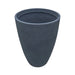 elevenpast Pots & Planters Modern Conic Japi Planter in Charcoal - 2 Sizes