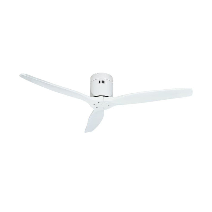 elevenpast Ceiling Fans Marie Metal and Wood Ceiling Fan White FCF076 MATT WHITE 6007226080087