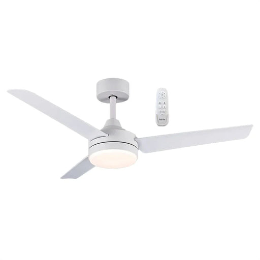 elevenpast Ceiling Fans Spencer Ceiling Fan with Light - White FCF089 WHITE 6007226083972