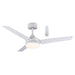elevenpast Ceiling Fans Spencer Ceiling Fan with Light - White FCF089 WHITE 6007226083972