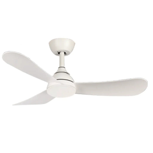 elevenpast led fan White Aero Wood Finish Ceiling Fan in Black and wood | White FCF113 WHITE 6007226088786