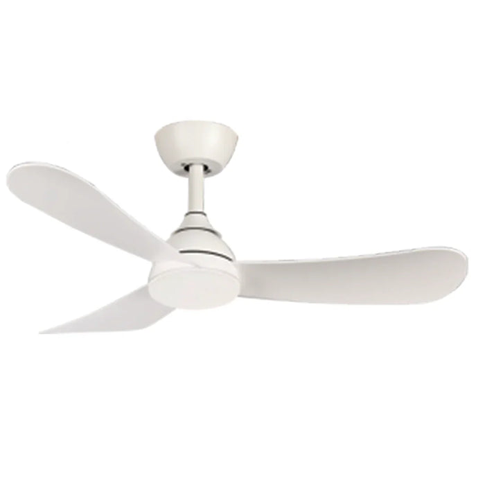 elevenpast led fan White Aero Wood Finish Ceiling Fan in Black and wood | White FCF113 WHITE 6007226088786
