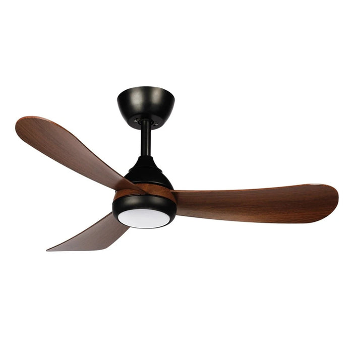 elevenpast led fan Black Aero Shine LED Ceiling Fan in Black | White FCF116 BLACK 6007226088816