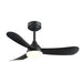 elevenpast Ceiling Fans Black Compact DC Ceiling Fan with LED Light and Remote – Black or White FCF117 BLACK 6007226088830