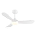 elevenpast Ceiling Fans White Compact DC Ceiling Fan with LED Light and Remote – Black or White FCF118 WHITE 6007226088847