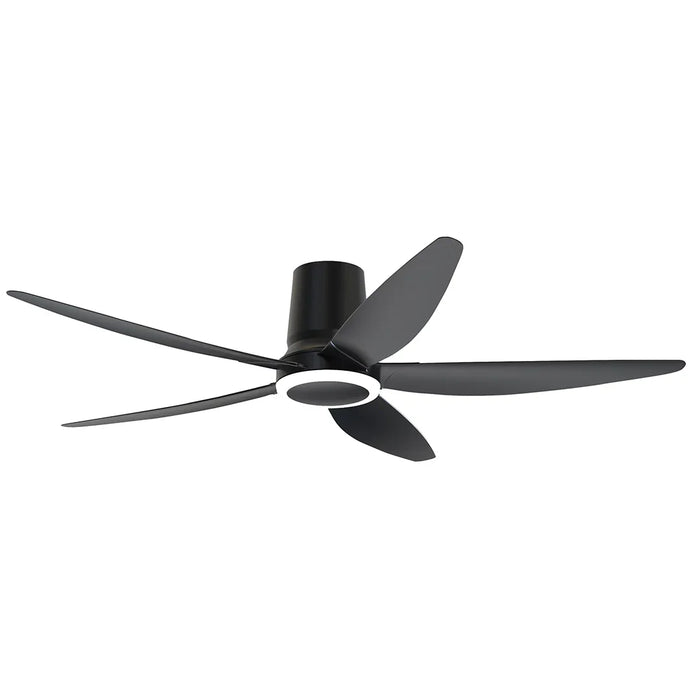 elevenpast led ceiling fan Black Jetline 5 Blade LED Ceiling Fan - Black | White FCF120 WHITE 6007226089639