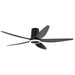 elevenpast led ceiling fan Black Jetline 5 Blade LED Ceiling Fan - Black | White FCF120 WHITE 6007226089639