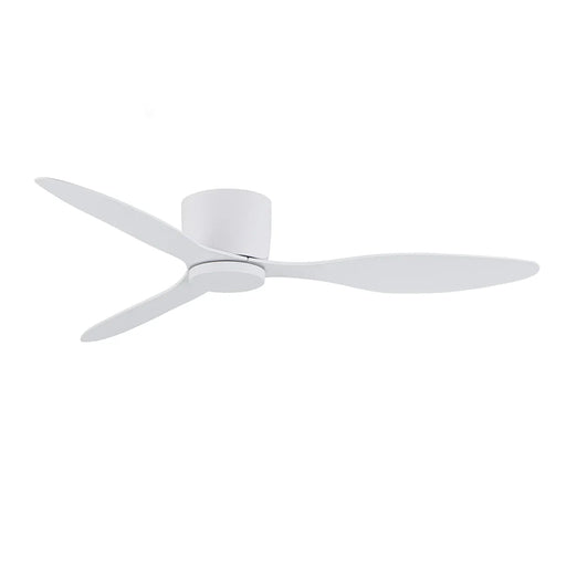 elevenpast Ceiling Fan Ceiling Fan without Light Kit | White Vento DC 6 Speed Ceiling Fan in Black | White FCF122 WHITE 6007226089783