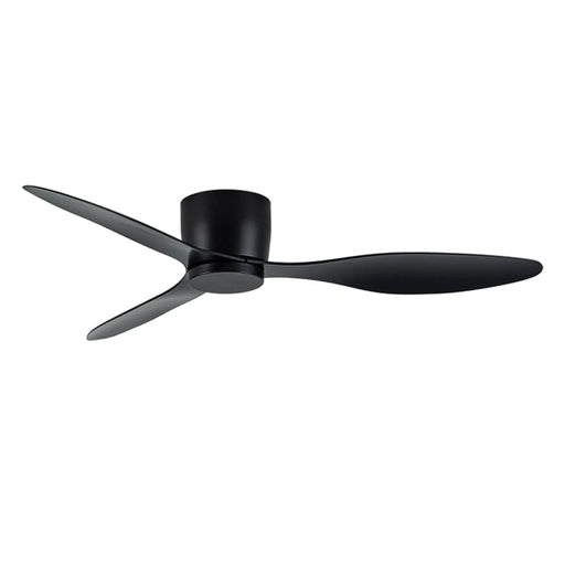 elevenpast Ceiling Fan Black Vento DC Ceiling Fan - 6 Speed Remote in Black | White FCF123 BLACK 6007226089790