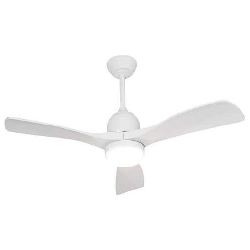 elevenpast led ceiling fan White Monsoon Outdoor Indoor LED Ceiling Fan in Black | White FCF126 OUTDOOR WHITE 6007226090192