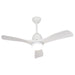 elevenpast led ceiling fan White Monsoon Outdoor Indoor LED Ceiling Fan in Black | White FCF126 OUTDOOR WHITE 6007226090192