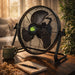 elevenpast floor fan Rechargeable DC Portable Floor Fan with USB – 24V Copper Motor 30cm | 35cm