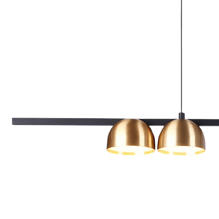 Spazio pendant light Dallas 1500 LED Linear Pendant Light - Gold | White | Black