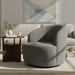 elevenpast tub chair Matisse Swivel Tub Chair - Anthracite | Light Grey